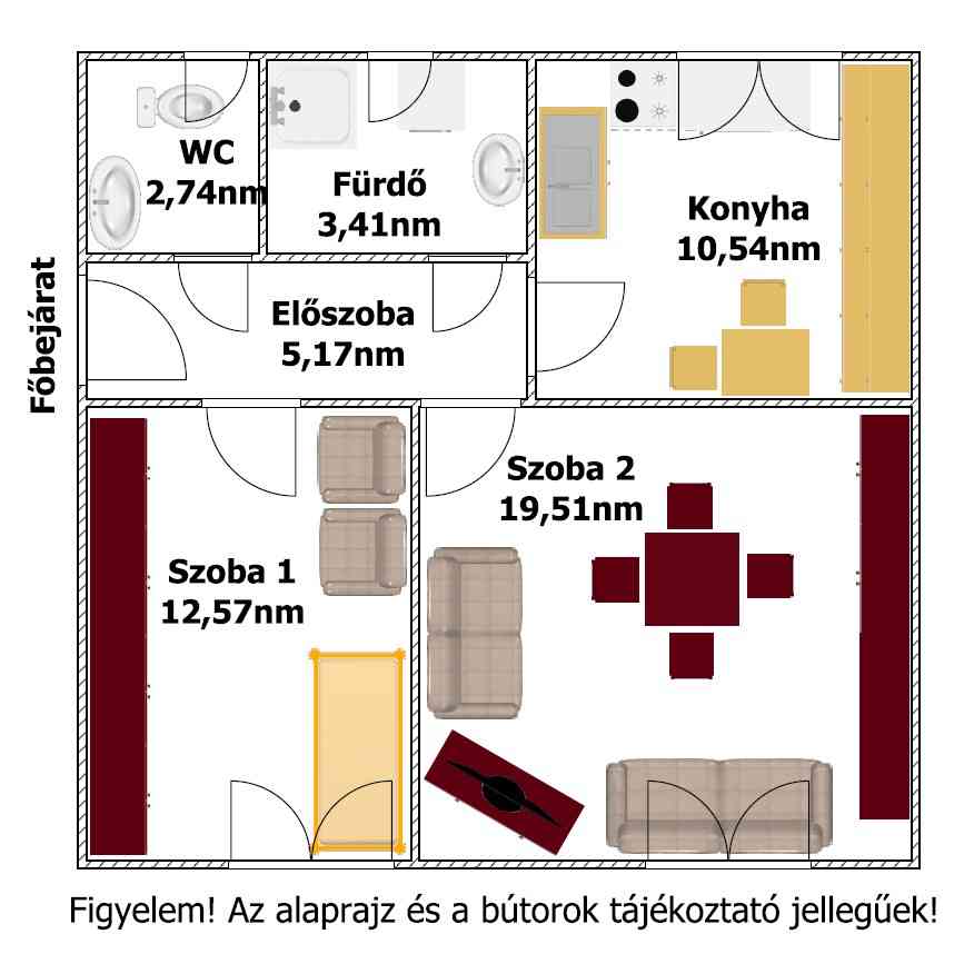 Eladó Hajdúdorog Agyag utcán 2 szobás családi ház – 2. fotó