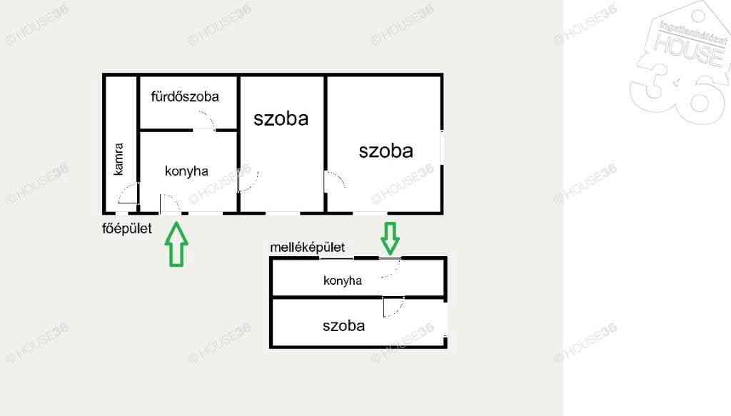 Eladó kétrendbeli családiház Kecskemét  – 2. fotó