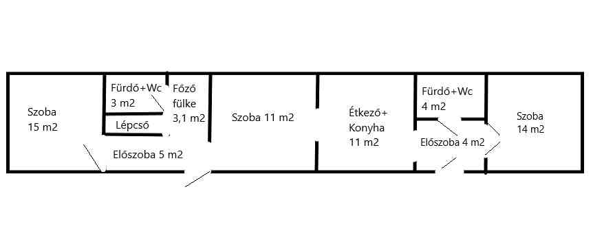 4 szobás 2 fürdőszobás családiház – 3. fotó